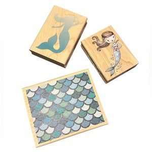 Mermaid Theme Stamp Set